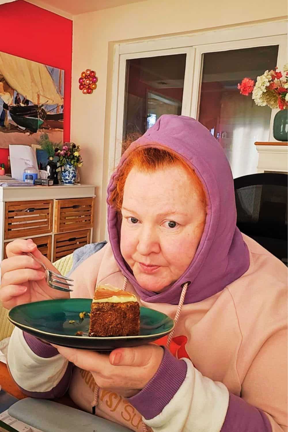 Feli isst Kuchen - emotionales Essen bei ADHS Heisshunger