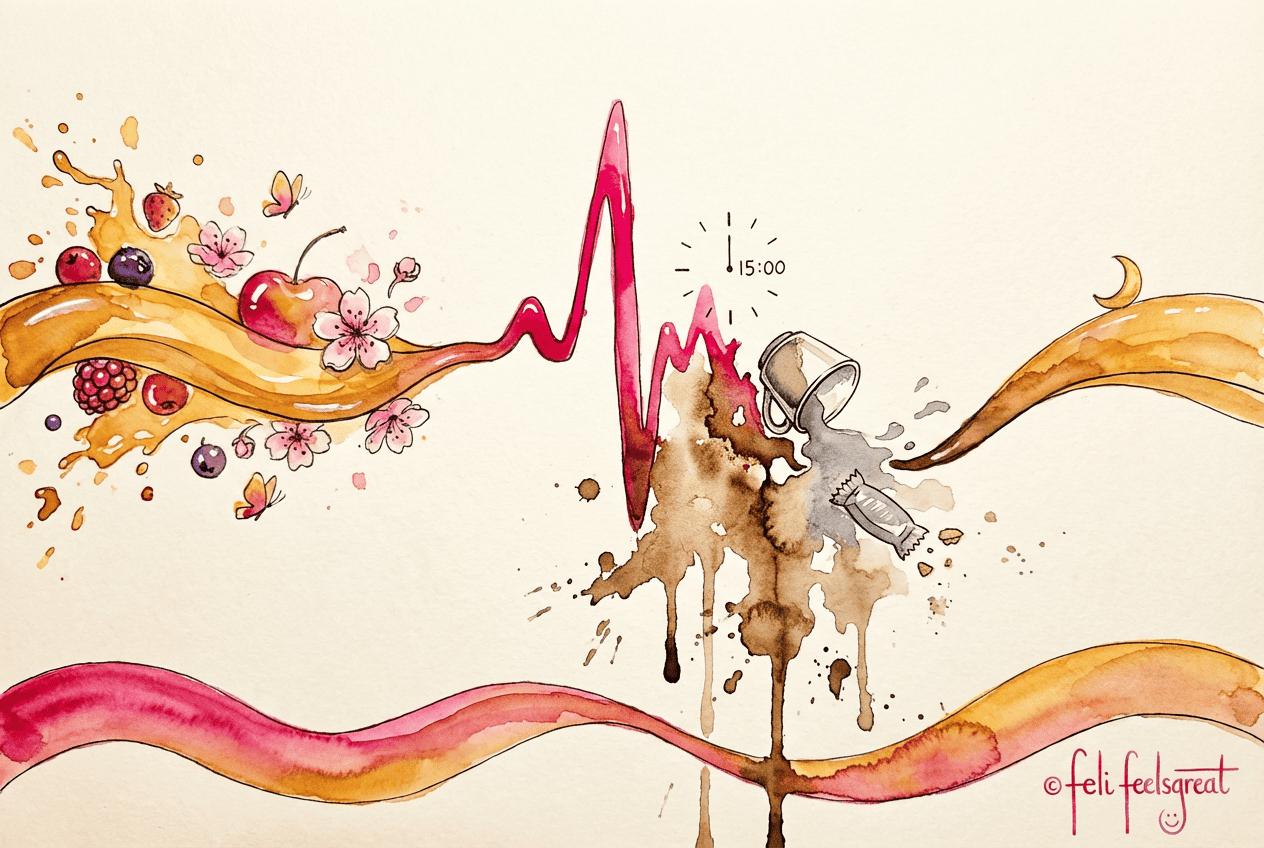 Blutzucker Crash Nachmittagstief 15 Uhr Muedigkeit