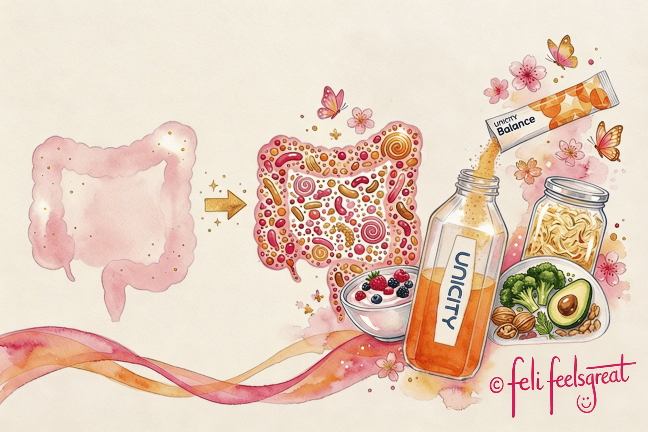 Darmflora aufbauen nach Darmsanierung mit Ballaststoffen und Balance