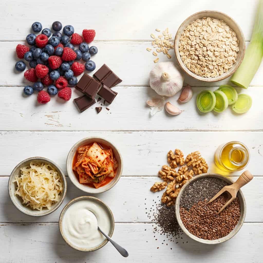 Lebensmittel für die Darmgesundheit